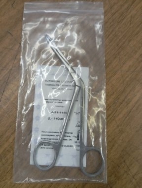  Щипцы тампонные ушные №2 14см Щ-2 J-31-1140  фото