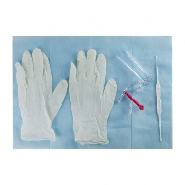  Набор гинек. Ева с ложкой Фолькмана зерк.№1 (прозр.S)  фото