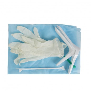  Набор гинек. Ева со шпателем зерк.№3 (белое L)  фото