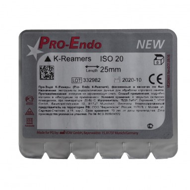  К-Ример #20 25мм Pro-Endo N6 (в блистере) VDW 200605025020  фото
