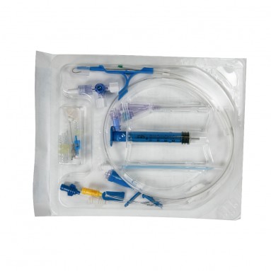  Набор для катетеризации центральных вен ABLE FV-3726 трехпросвет 7Fr/20см Y игла  фото