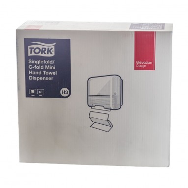  Диспенсер д/полотенец в пачках TORK ZZсл. мини Elevation Н3 белый 553100  фото