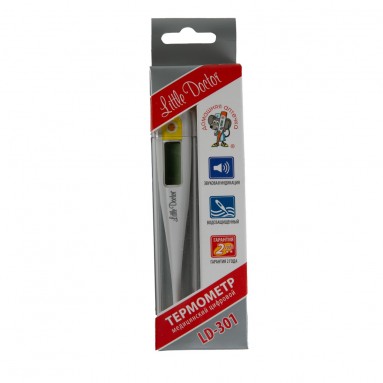  Термометр мед. цифровой/электрон. LD-301 (водозащитный)  фото