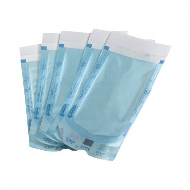  Пакет бумажно-пленочный д/паровой и газ.стер. самоклеющ. плоский 'СтериТ' 90*150 №100  фото