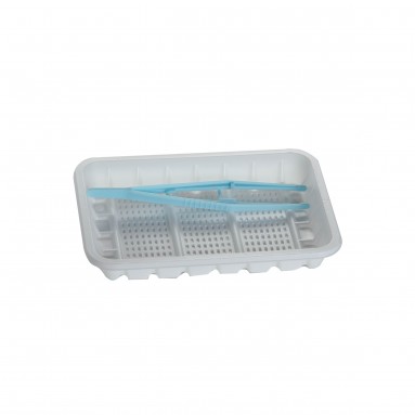  Пинцет одноразовый стерильный 15см в лотке  фото