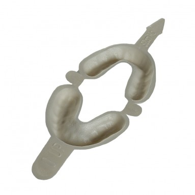  Ложки средние д/аппликац. гелей 2-х сторон. Sherbet №50 D737М (белые)  фото