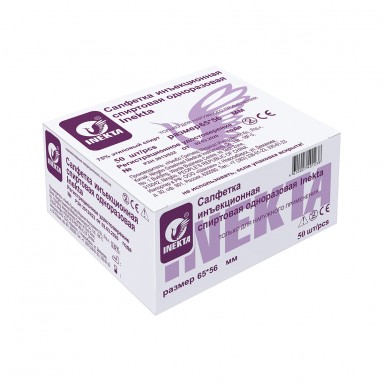  Салфетка инъекционная 65*56мм INEKTA №50  фото