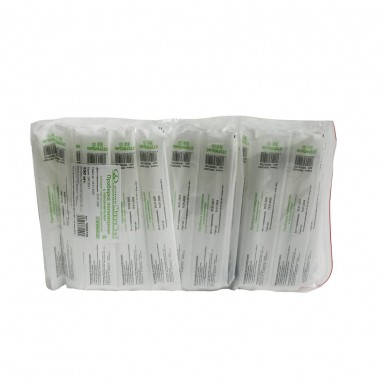  Тампон-зонд + вискоза в ПП пробирке (пластик. аппликат.) стер 12*150мм, инд.уп. №100 18000729  фото