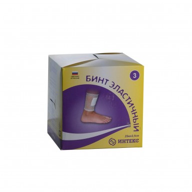  Бинт трубчатый латекс-полиэф.  'ИНТЕКС' (25 М) р-р 3  фото