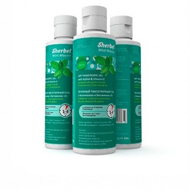  Гель профилактический фторирующий АПФ Sherbet ментол 500мл 56-10004  фото