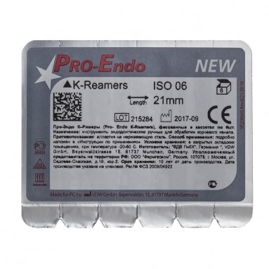  К-Ример #06 21мм Pro-Endo №6 (в блистере) VDW V200605025006  фото