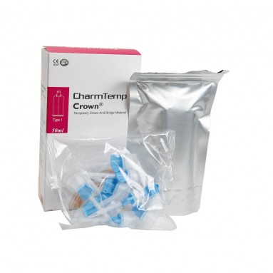  ЧамТемпКраун B (50мл,10 смес.наконечн.) Мат-л д/изгот. врем. коронок и мостов  фото