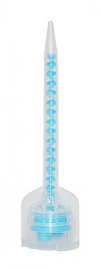  Насадка пласт.смесит. д/картриджей (для врем.коронок) 50шт New Blue Cement Tip-L S 141  фото