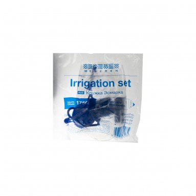  Кружка Эсмарха однораз.стерильная с роликовым зажимом 1750мл MEDEREN 0316-М100-02  фото