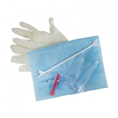  Набор гинекологический Ева со шпателем зеркало №1 (прозрачное S) INEKTA  фото