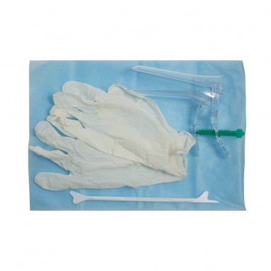  Набор гинекологический Ева со шпателем зеркало №3 (прозрачное L) INEKTA  фото