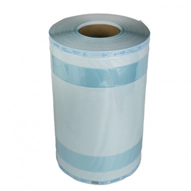  Рулон комбин.со складкой д/паровой и газ.стер. 'СтериТ' 300мм*80мм*100м  фото