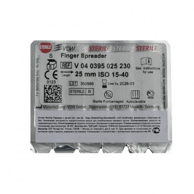  Спредер Antaeos #15-40 25мм №6 стерил. (230) VDW 010095025230  фото