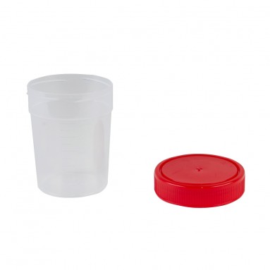  Контейнер д/биопроб полимерный 120мл стер. в инд.уп.  фото