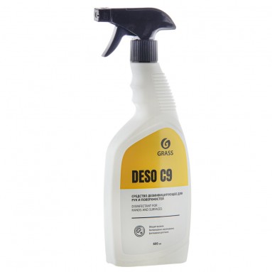  DESO C9 600 мл с триггером (средство дезинфицирующее д/рук и поверхностей) арт.550023  фото
