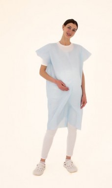  Рубашка д/рожениц р 52-54 дл.110см, пл.25 гол. н/стер Н70012899  фото