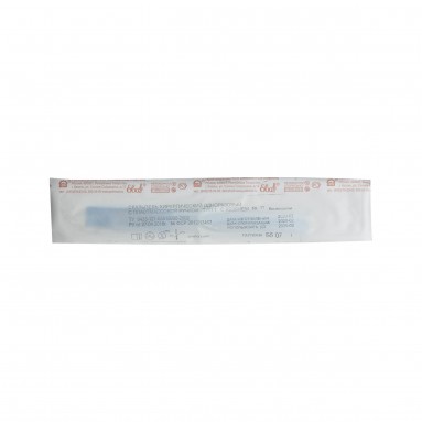  Скальпель №11 хир. стер. копьевидный с пластм. ручкой  фото