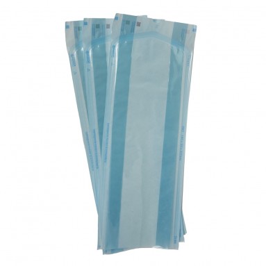  Пакет бумажно-пленочный термосвариваемый со складкой 'СтериТ' 150*50*400мм №100  фото