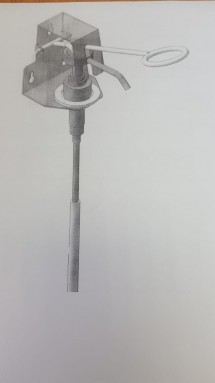  Держатель флаконов Делия с дозирующим устройством и локтевым рычагом  фото