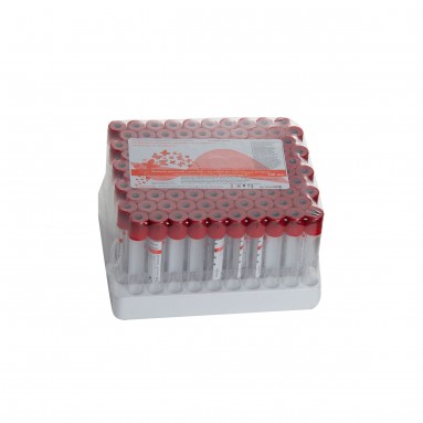  Пробирка вак. с активатором свертывания (красн.) 9мл (пластик) 16*100мм (Eximed) GD090CA №100  фото