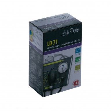  Тонометр механ. стетоскоп в комплекте LD-71 проф. (манжета 25-36 см)  фото