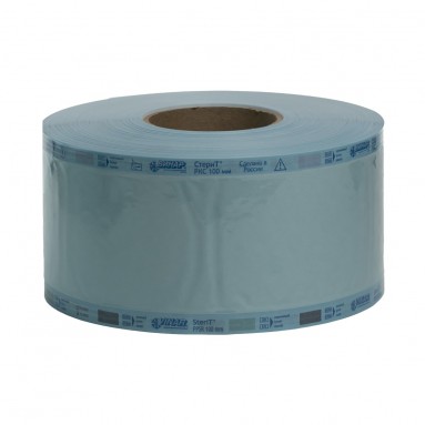  Рулон комбин.плоский д/паровой и газ.стер.'СтериТ' 100мм*200м  фото