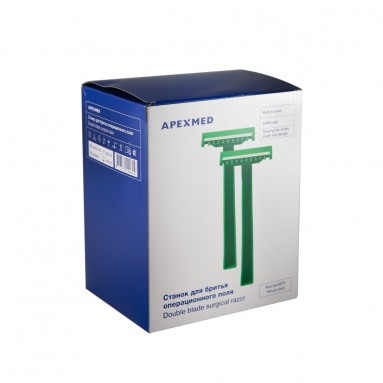  Станок д/бритья операц. поля с 2-мя лезвиями Апексмед 0603-02-00  фото