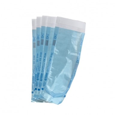  Пакет бумажно-пленочный д/паровой и газ.стер. самоклеющ. плоский 'СтериТ' 90*200 №100  фото