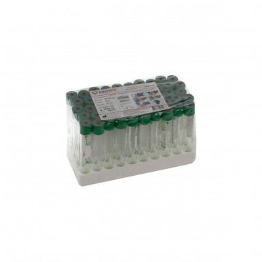  HG3900 Пробирки вак. Lind-Vac с НАТРИЙ ГЕПАРИНОМ И РАЗДЕЛИТЕЛЬНЫМ ГЕЛЕМ 9мл (пластик) 16*100мм №50  фото