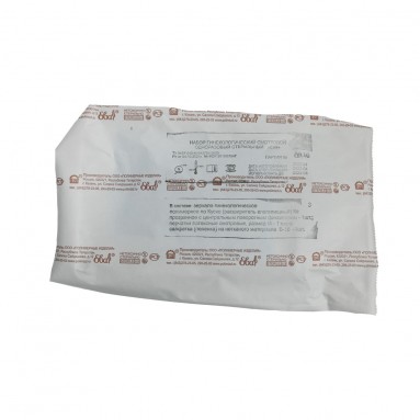  Набор гинек. Ева зерк. №3 (прозр.L, перч.неопудр.) БЕЗ ИНСТРУМЕНТА  фото