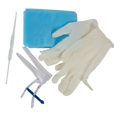  Набор гинек. Ева с ложкой Фолькмана зерк.№2 (прозр.М)  фото