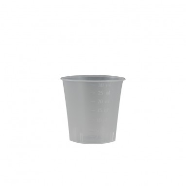  Стаканчик для приема лекарств 30 мл. 'Солнышко'  №100  фото