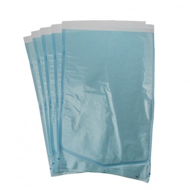  Пакет бумажно-пленочный д/паровой и газ.стер. самоклеющ. плоский 'СтериТ' 350*500 №100  фото