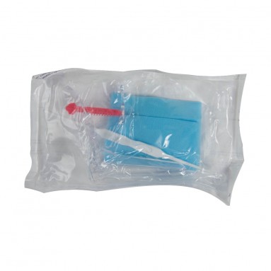  Набор гинекологический Ева с ложкой Фолькмана зерк.№1 (прозр. S, перчатки неопудренные) INEKTA  фото