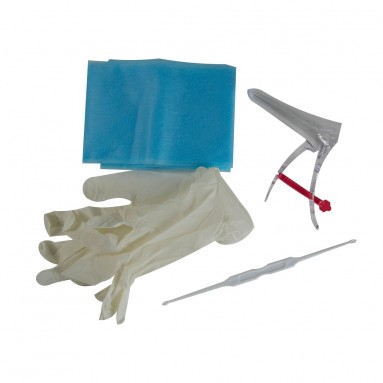  Набор гинек. Ева зонд универсальный тип А зерк.№1 (прозр.S)  фото