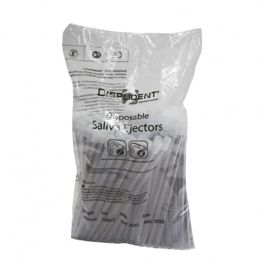  Наконечник д/слюноот.N100 б/цветный 150мм Dispodent 943640  фото