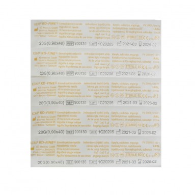  Игла инъекционная 20G 0,9*40 KD-Fine №100  900130  фото