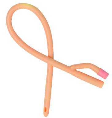  Катетер Фолея 2-х INEKTA латексный с силиконовым покрытием CH30 30мл №10  фото