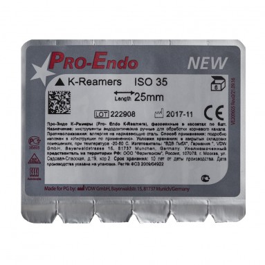  К-Ример #35 25мм Pro-Endo N6 (в блистере) VDW 200605025035  фото