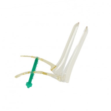  Зеркало гинек. стер. по Куско №3 золотистое L  фото