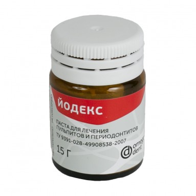  Йодекс паста 15гр  фото