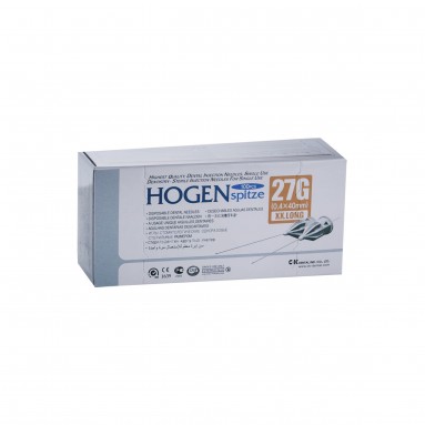  Игла карпульная 27G*40мм (0,4*40мм) N100 Hogen Spitze  фото