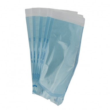  Пакет бумажно-пленочный д/паровой и газ.стер. самоклеющ. плоский 'СтериТ' 150*300 №100  фото