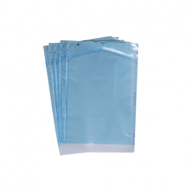  Пакет бумажно-пленочный д/паровой и газ.стер. самоклеющ. плоский 'СтериТ' 250*350 №100  фото