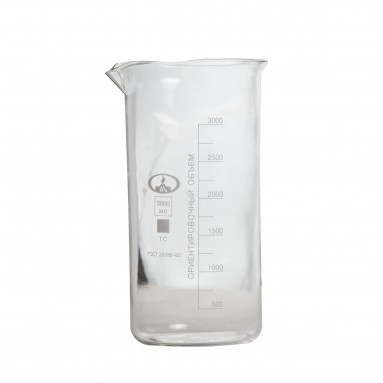  Стакан высокий 3000мл В-1 ТС с делен., с носиком 10003836  фото